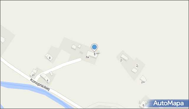 Ścinawka Średnia, Konopnickiej Marii, 6, mapa Ścinawka Średnia