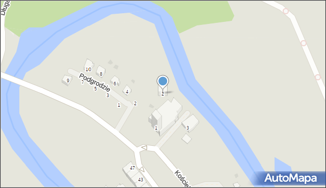 Sępopol, Kościelna, 2, mapa Sępopol