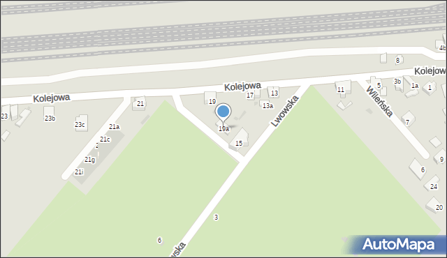 Siechnice, Kolejowa, 19a, mapa Siechnice