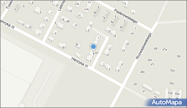 Siechnice, Konopnickiej Marii, 3, mapa Siechnice