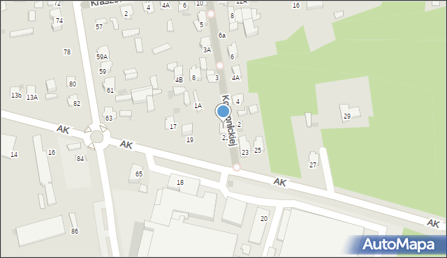 Siemiatycze, Konopnickiej Marii, 1, mapa Siemiatycze