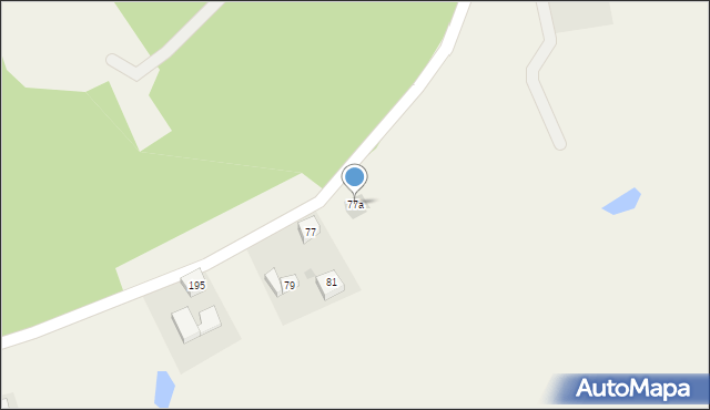 Sierakowice, Kopernika Mikołaja, 77a, mapa Sierakowice