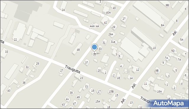 Sierpc, Konstytucji 3 Maja, 35, mapa Sierpc