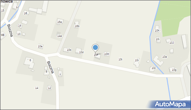 Siestrzechowice, Kopernika Mikołaja, 10F, mapa Siestrzechowice