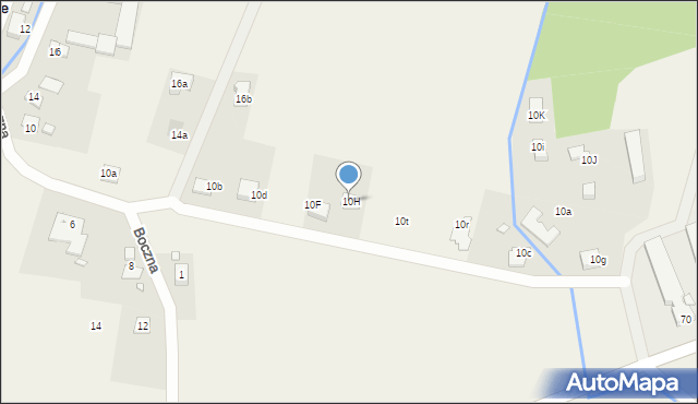 Siestrzechowice, Kopernika Mikołaja, 10H, mapa Siestrzechowice