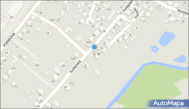 Siewierz, Kolejowa, 37, mapa Siewierz