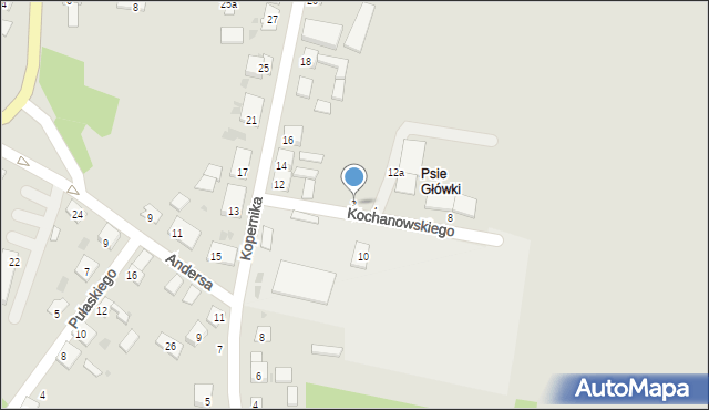 Skalbmierz, Kochanowskiego Jana, 2, mapa Skalbmierz