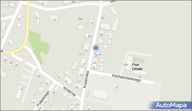 Skalbmierz, Kopernika Mikołaja, 16, mapa Skalbmierz