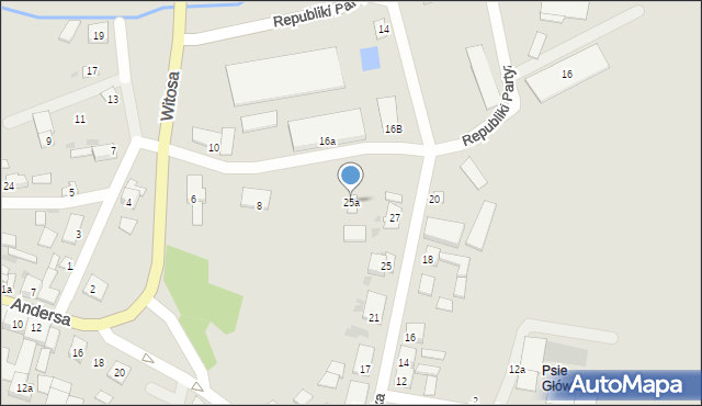 Skalbmierz, Kopernika Mikołaja, 25a, mapa Skalbmierz