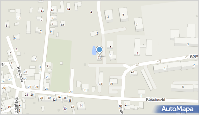 Skarszewy, Kopernika Mikołaja, 11, mapa Skarszewy