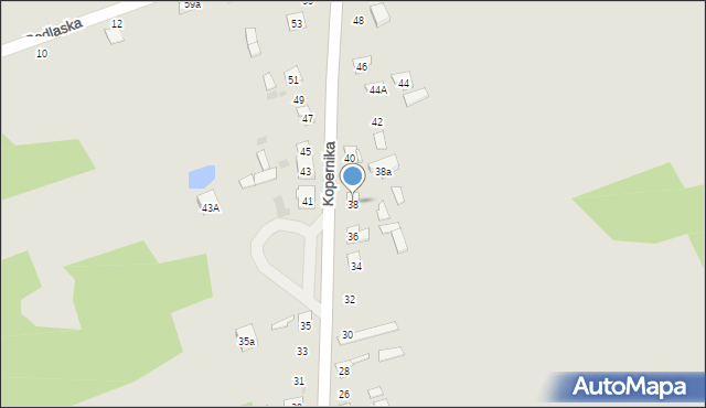 Skarżysko-Kamienna, Kopernika Mikołaja, 38, mapa Skarżysko-Kamienna