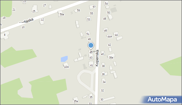 Skarżysko-Kamienna, Kopernika Mikołaja, 45, mapa Skarżysko-Kamienna