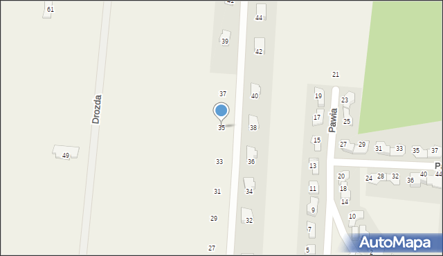 Skierdy, Kowalika Tadeusza, 35, mapa Skierdy