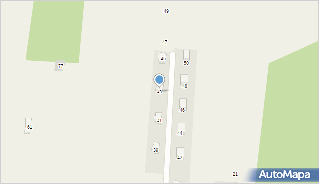 Skierdy, Kowalika Tadeusza, 43, mapa Skierdy
