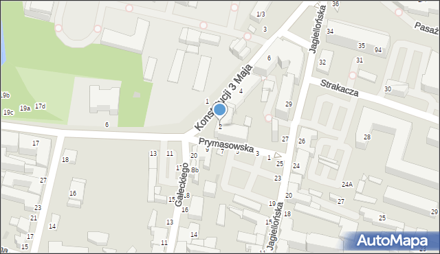 Skierniewice, Konstytucji 3 Maja, 2, mapa Skierniewic