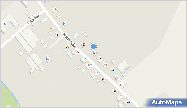 Skórcz, Kociewska, 15, mapa Skórcz