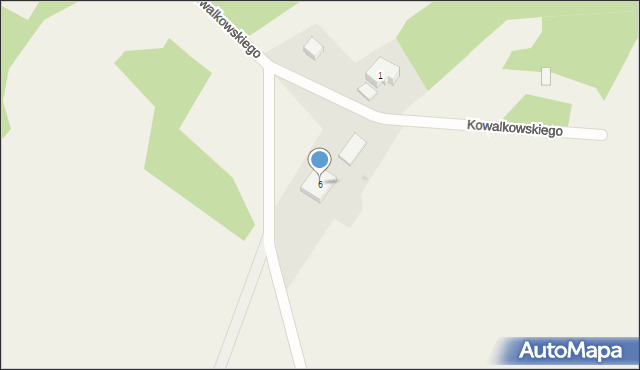 Skrzatusz, Kowalkowskiego Marcina, 6, mapa Skrzatusz