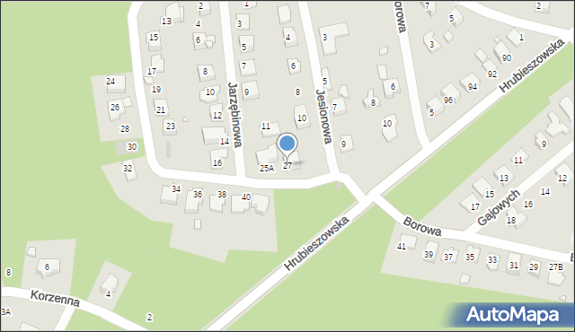 Sławków, Konarowa, 27, mapa Sławków