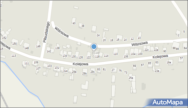 Słomniki, Kolejowa, 28b, mapa Słomniki