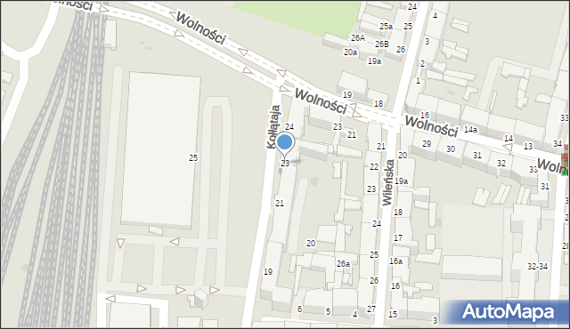 Słupsk, Kołłątaja Hugo, 23, mapa Słupska