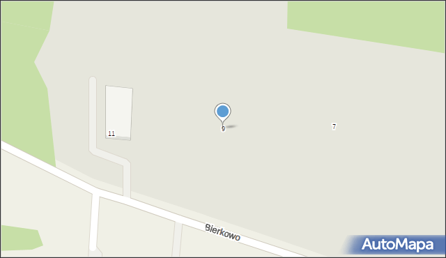 Słupsk, Komunalna, 9, mapa Słupska