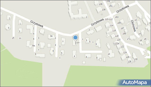 Słupsk, Konwaliowa, 2, mapa Słupska