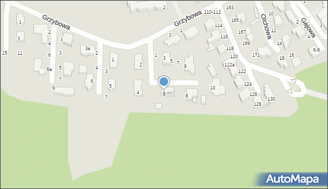 Słupsk, Konwaliowa, 6, mapa Słupska