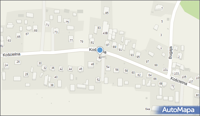 Smardzowice, Kościelna, 50, mapa Smardzowice