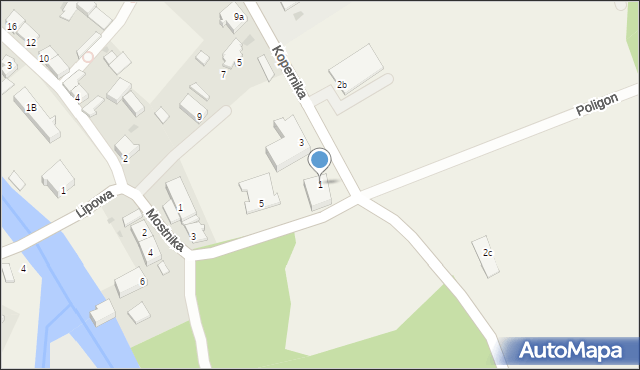 Smołdzino, Kopernika Mikołaja, 1, mapa Smołdzino