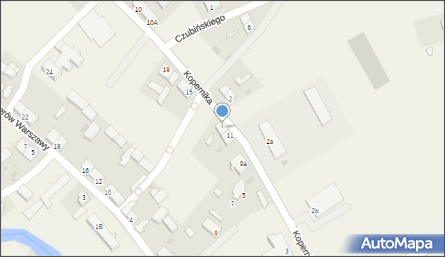 Smołdzino, Kopernika Mikołaja, 13, mapa Smołdzino