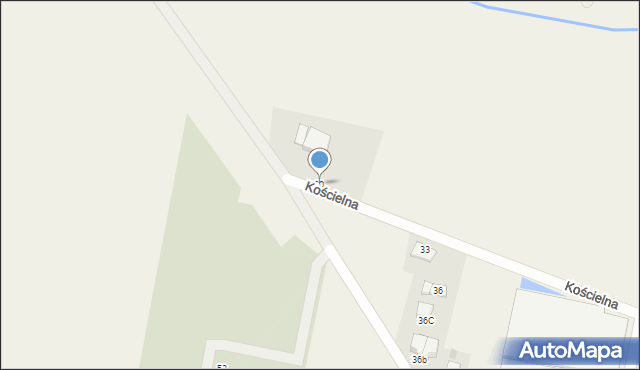 Smolec, Kościelna, 20, mapa Smolec