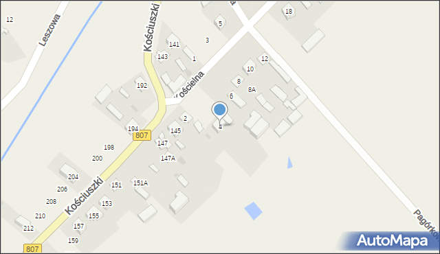 Sobolew, Kościelna, 4, mapa Sobolew