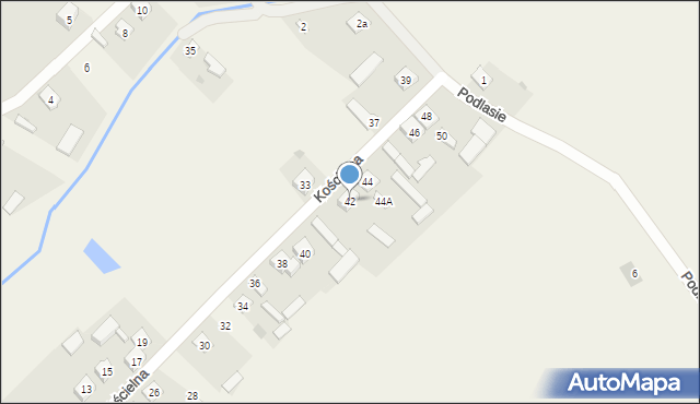 Sobolew, Kościelna, 42, mapa Sobolew