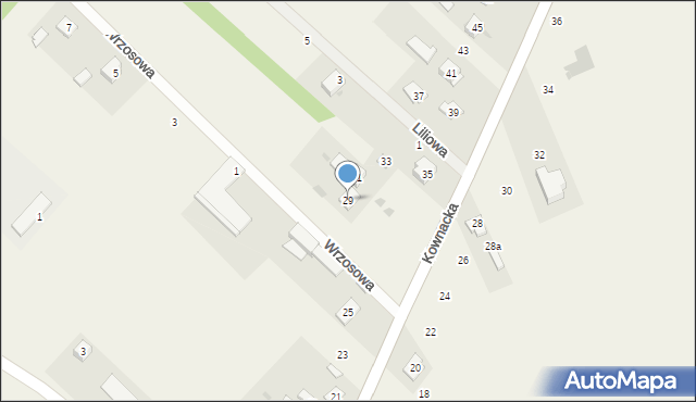 Sobolew, Kownacka, 29, mapa Sobolew