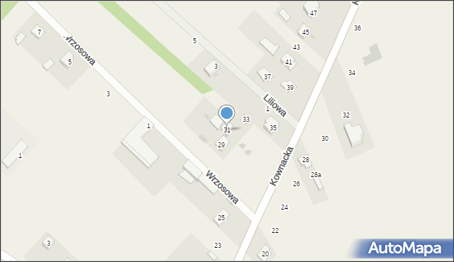 Sobolew, Kownacka, 31, mapa Sobolew