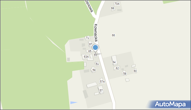 Sobolew, Kownacka, 63, mapa Sobolew