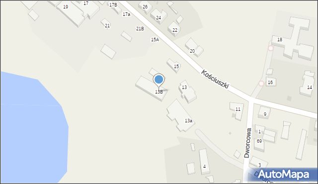 Sobowidz, Kościuszki Tadeusza, gen., 13B, mapa Sobowidz