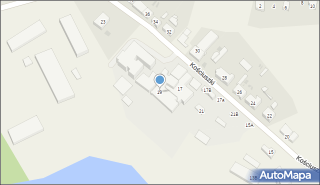 Sobowidz, Kościuszki Tadeusza, gen., 19, mapa Sobowidz