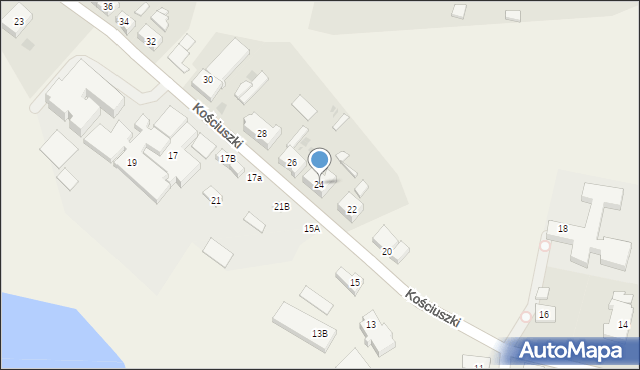 Sobowidz, Kościuszki Tadeusza, gen., 24, mapa Sobowidz