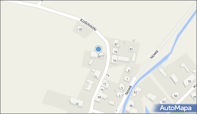 Sobowidz, Kościuszki Tadeusza, gen., 33, mapa Sobowidz