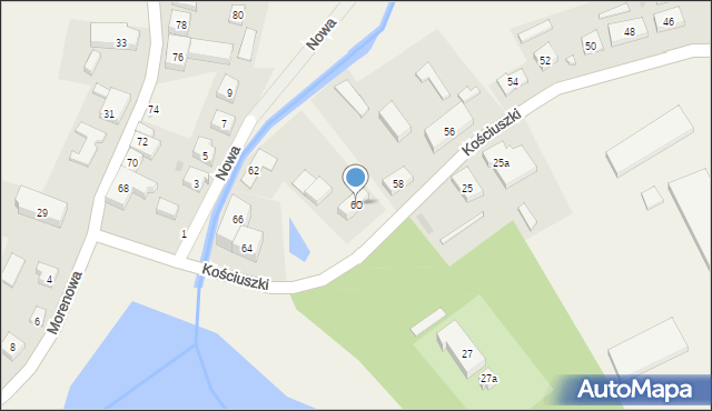 Sobowidz, Kościuszki Tadeusza, gen., 60, mapa Sobowidz