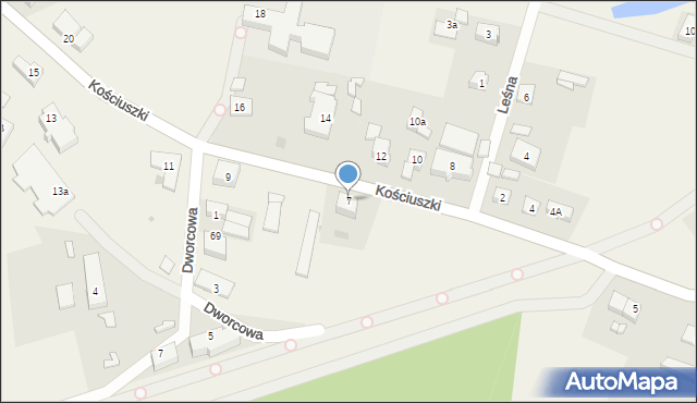 Sobowidz, Kościuszki Tadeusza, gen., 7, mapa Sobowidz