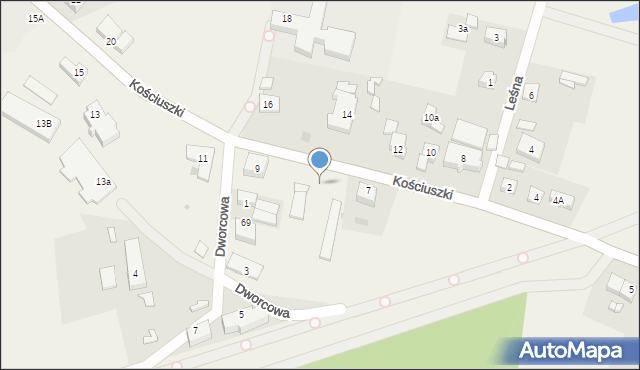 Sobowidz, Kościuszki Tadeusza, gen., 7a, mapa Sobowidz