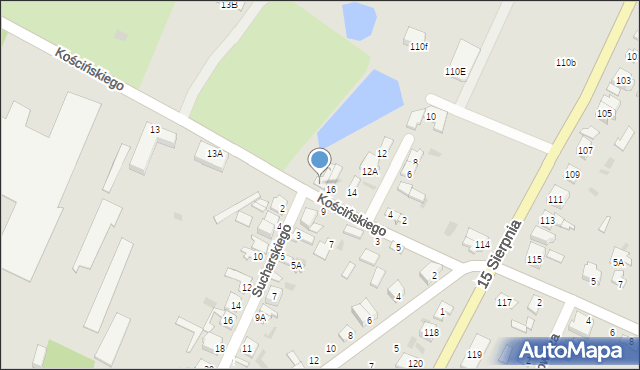 Sochaczew, Kościńskiego Ernesta, 18, mapa Sochaczew