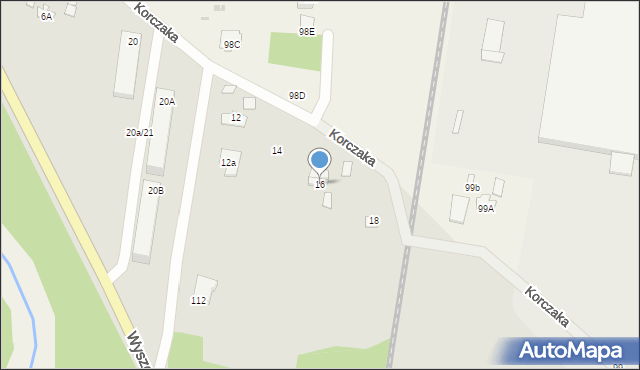 Sochaczew, Korczaka Janusza, 16, mapa Sochaczew