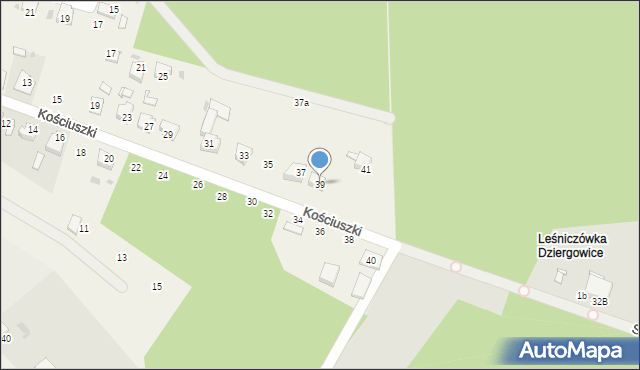 Solarnia, Kościuszki Tadeusza, gen., 39, mapa Solarnia