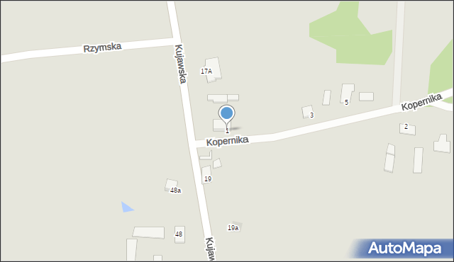 Solec Kujawski, Kopernika Mikołaja, 1, mapa Solec Kujawski