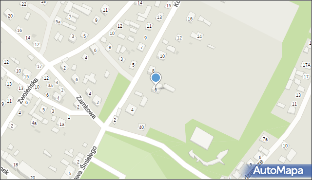 Solec nad Wisłą, Kościuszki Tadeusza, gen., 6, mapa Solec nad Wisłą