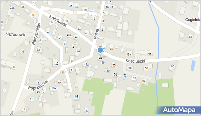 Solec-Zdrój, Kościuszki Tadeusza, gen., 44, mapa Solec-Zdrój