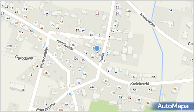 Solec-Zdrój, Kościuszki Tadeusza, gen., 45, mapa Solec-Zdrój